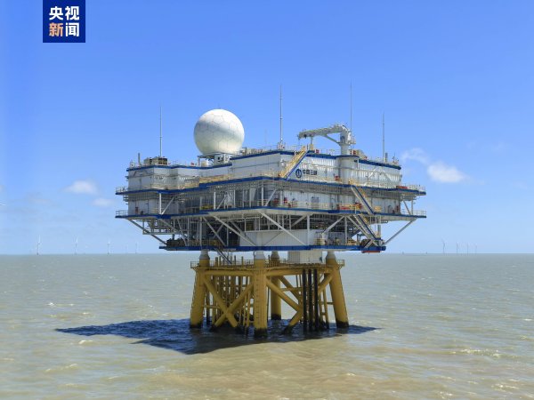 万光证券 我国首个搭载气象雷达的海上升压站完成安装